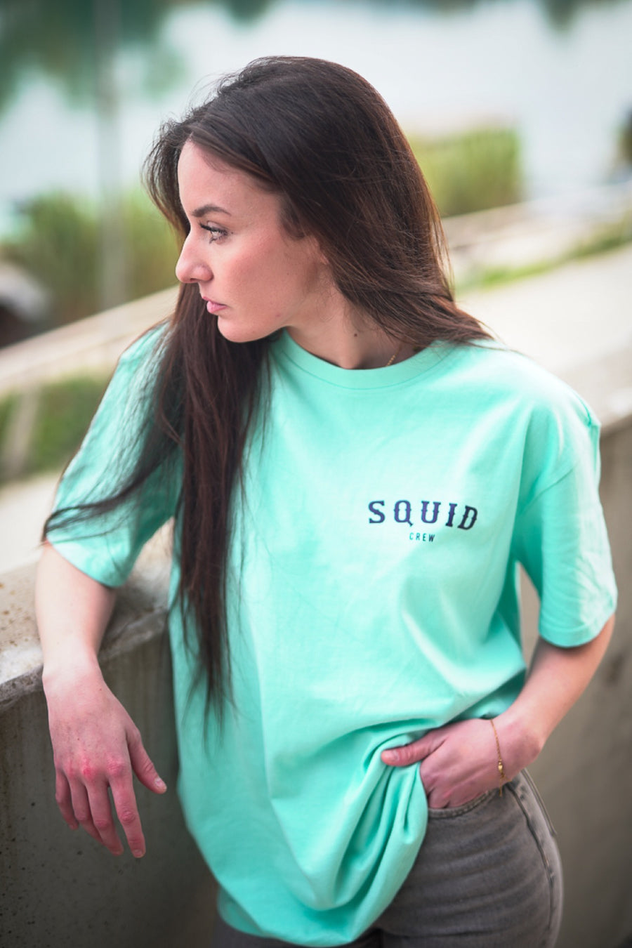 Porté — T-shirt oversize Poseidon
