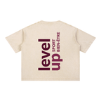 T-SHIRT OVERSIZE EFFET DÉLAVÉ TYCE x LEVEL UP