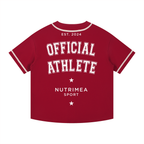 Maillot de Baseball NUTRIMEA Sport OFFICIAL ATHLETE
