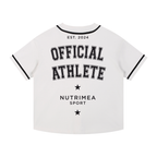 Maillot de Baseball NUTRIMEA x TYCE Blanc 4