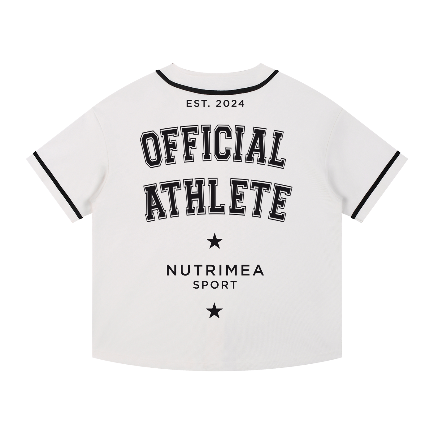 Maillot de Baseball NUTRIMEA x TYCE Blanc 4