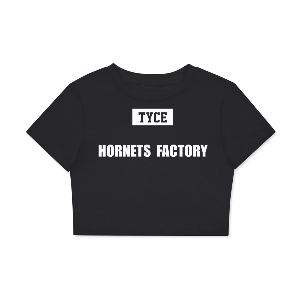Fitted Crop Cotton T-Shirt
