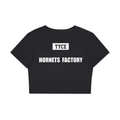 Fitted Crop Cotton T-Shirt