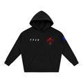 Hoodie Formateur C4 TYCE — noir, vue de face
