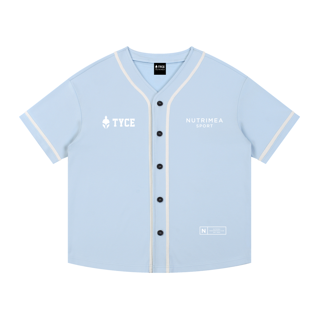 Maillot de Baseball NUTRIMEA x TYCE Bleu 2