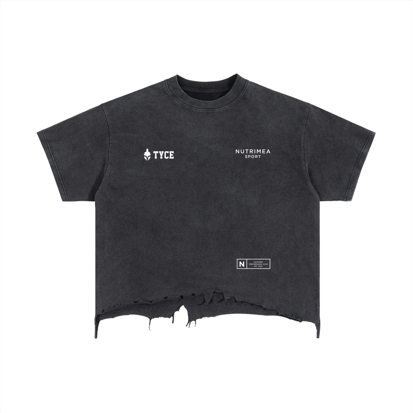T-shirt destroy NUTRIMEA Sport x TYCE