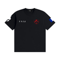 T-shirt Moniteur C4 TYCE — noir, vue de face