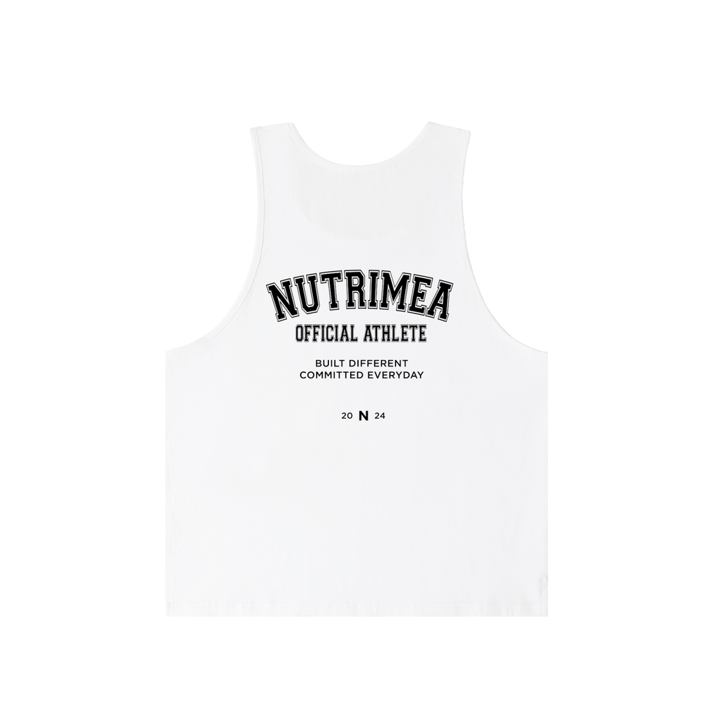 Débardeur NUTRIMEA Sport OFFICIAL ATHLETE Blanc