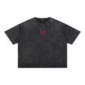 T-Shirt Boxy Level UP – Mineral Wash