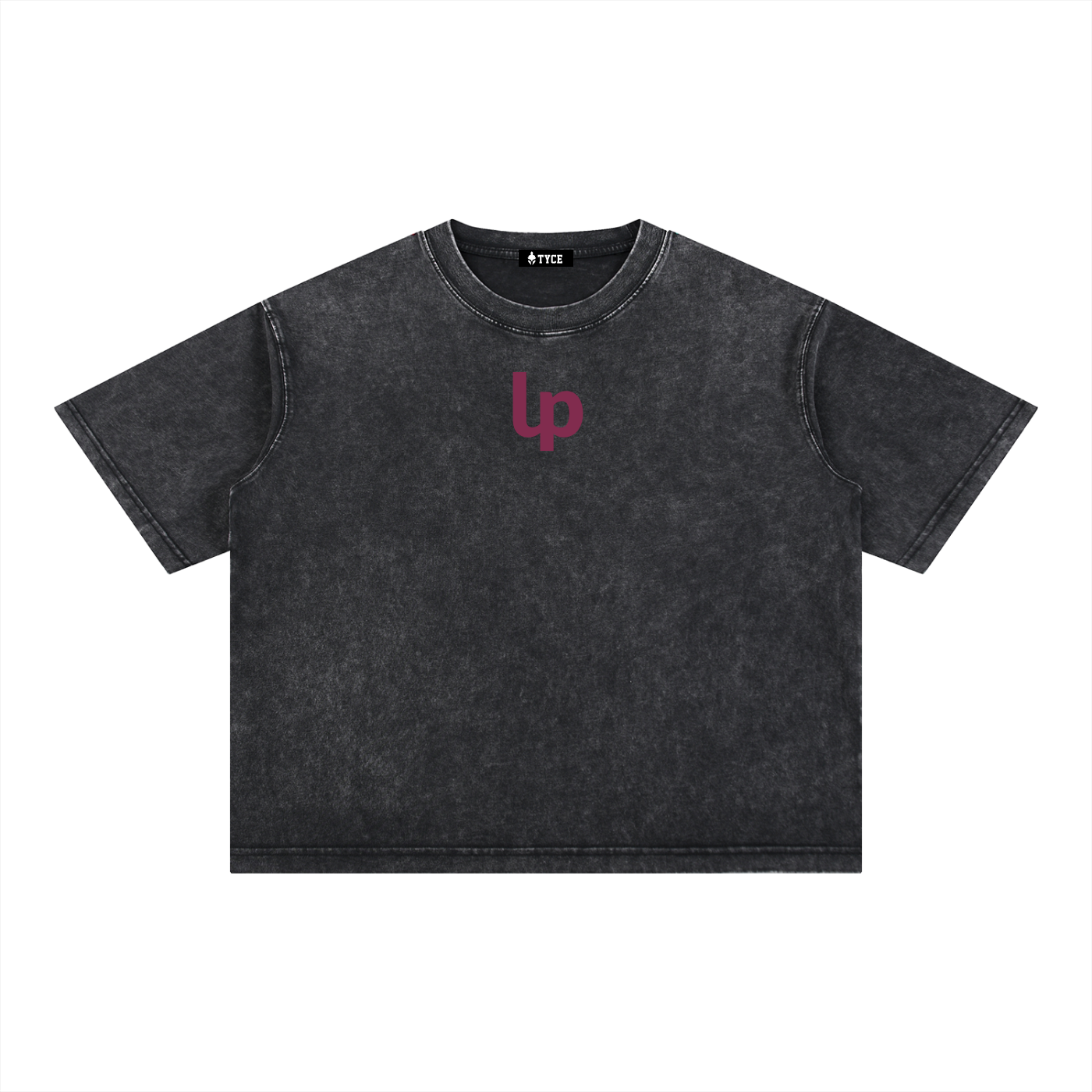 T-Shirt Boxy Level UP – Mineral Wash