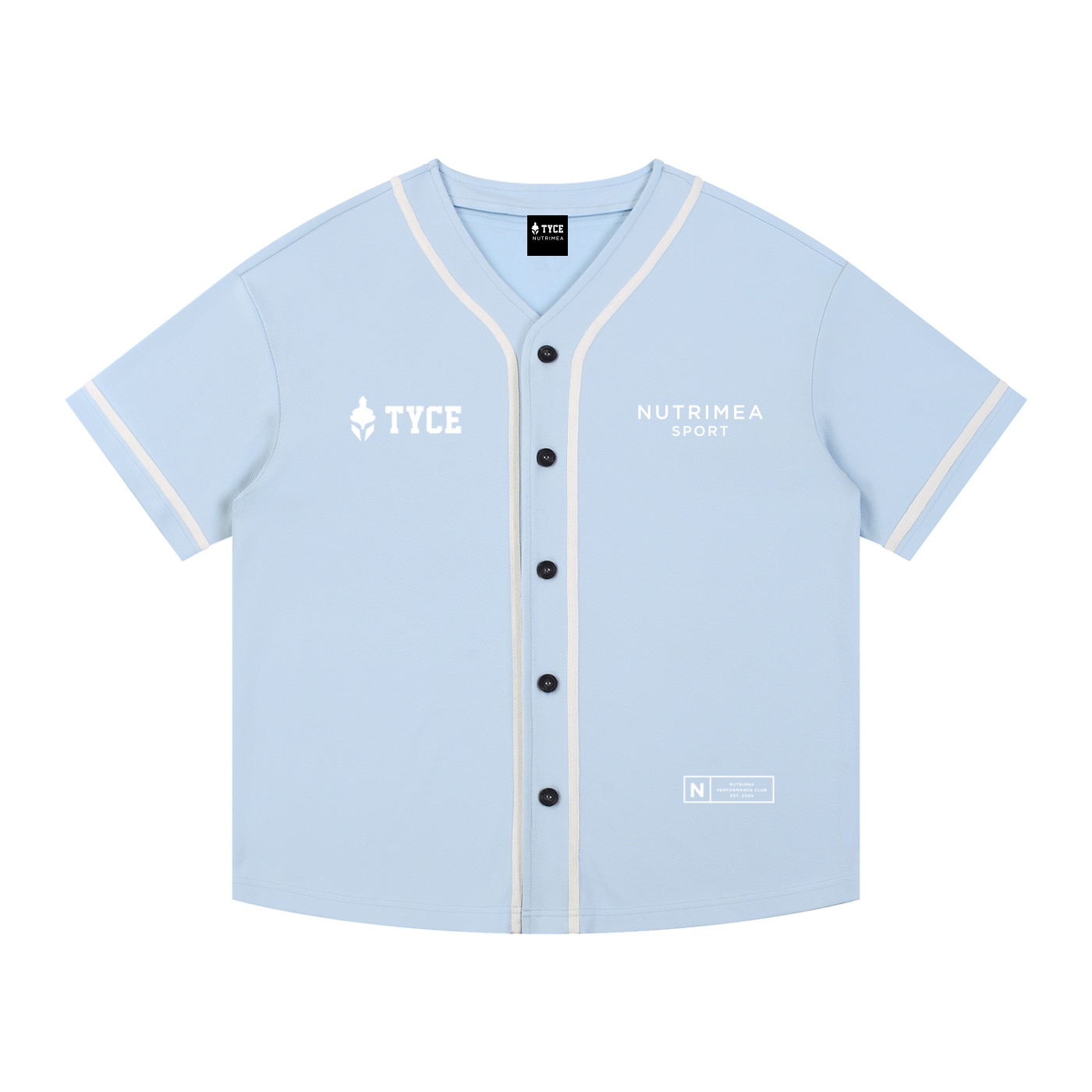 Maillot de Baseball NUTRIMEA x TYCE Bleu