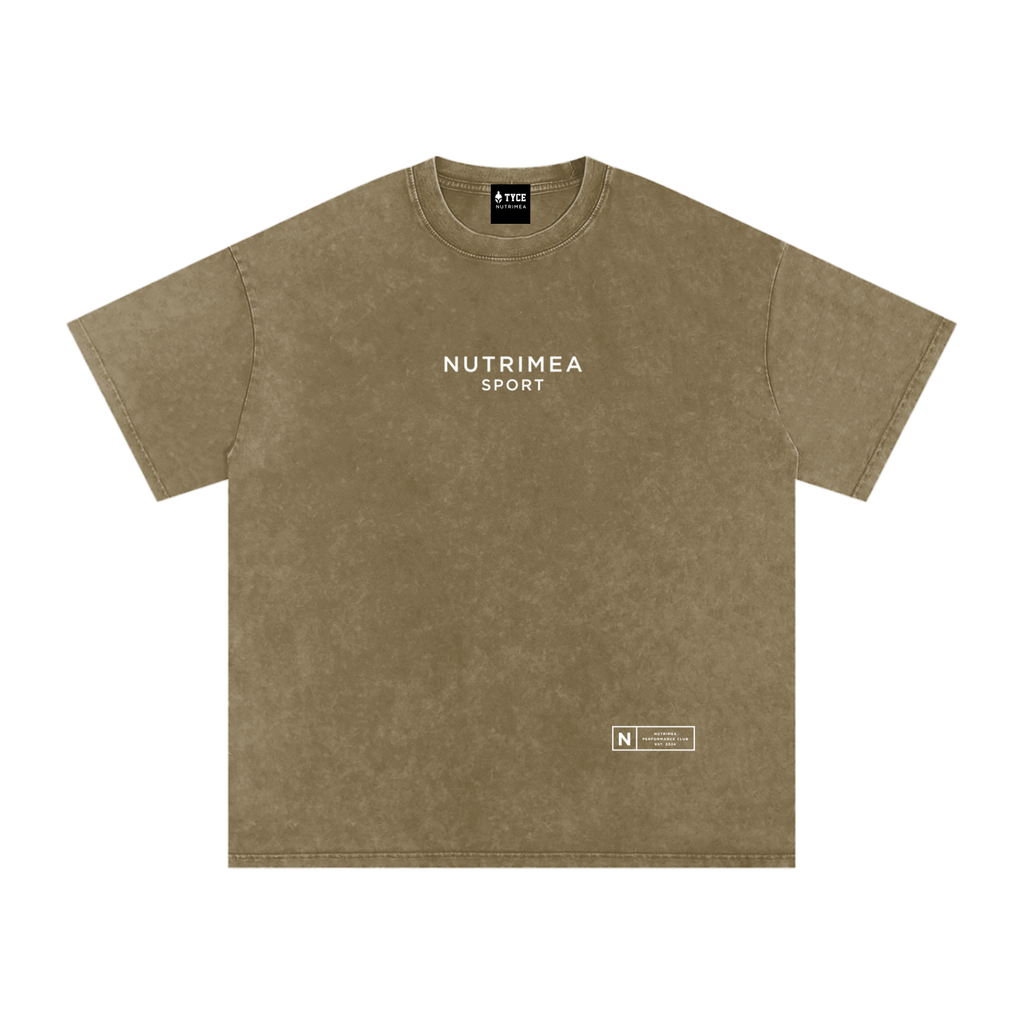 T-shirt washed NUTRIMEA Sport
