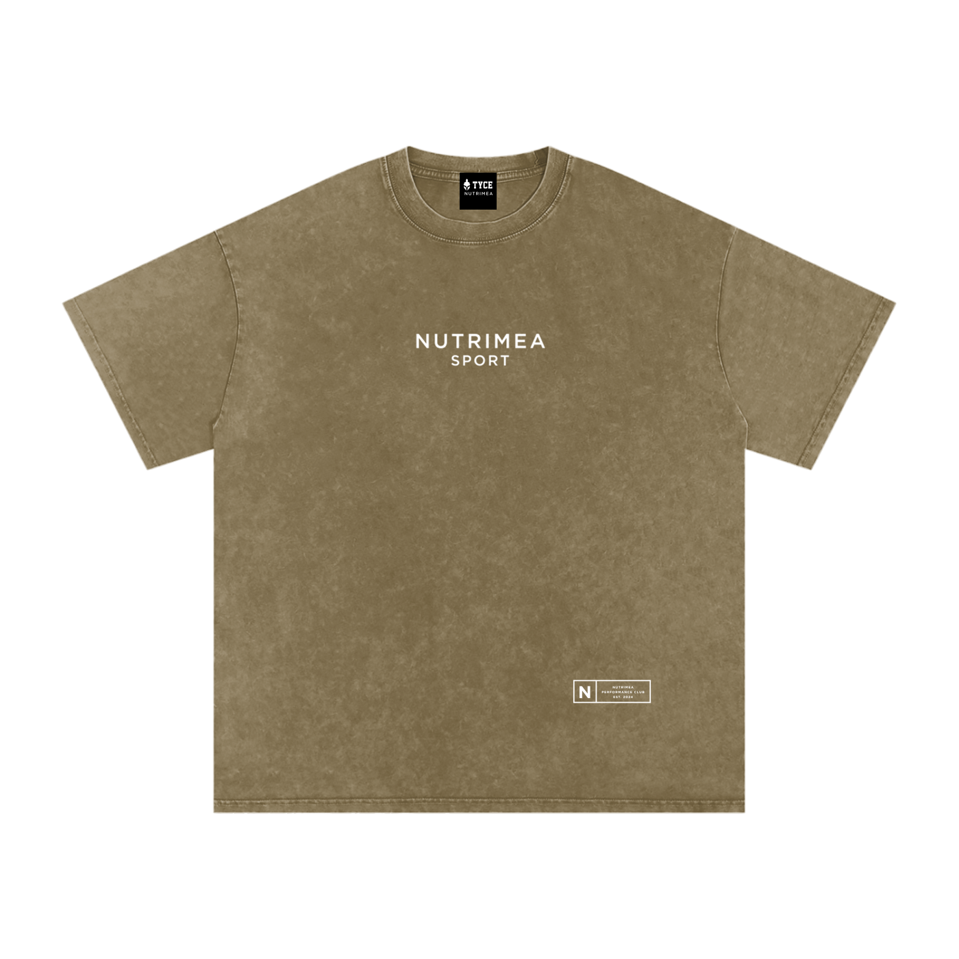 T-shirt washed NUTRIMEA Sport