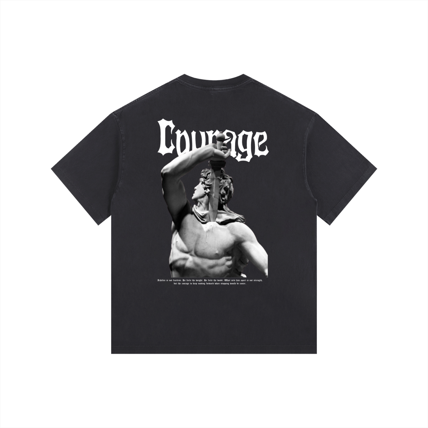 T-shirt OVERSIZE COURAGE