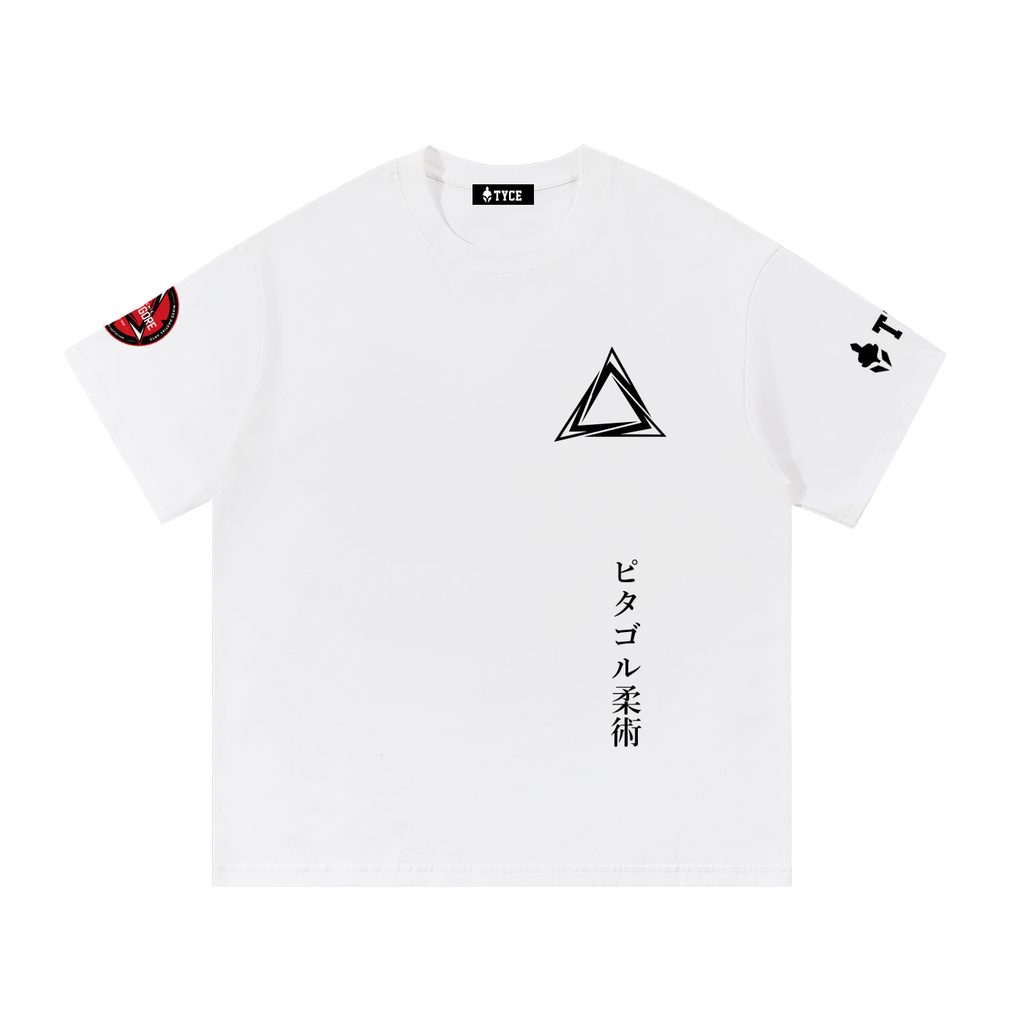T-shirt TYCE x PYTHAGORE Blanc — Édition 2026