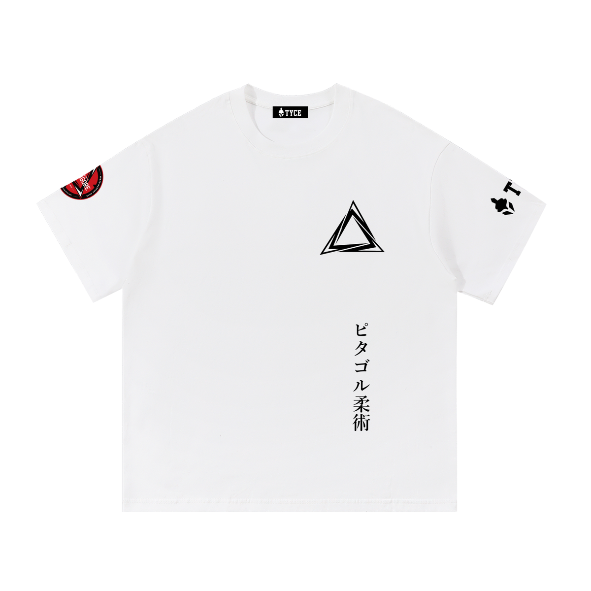 T-shirt TYCE x PYTHAGORE Blanc — Édition 2026