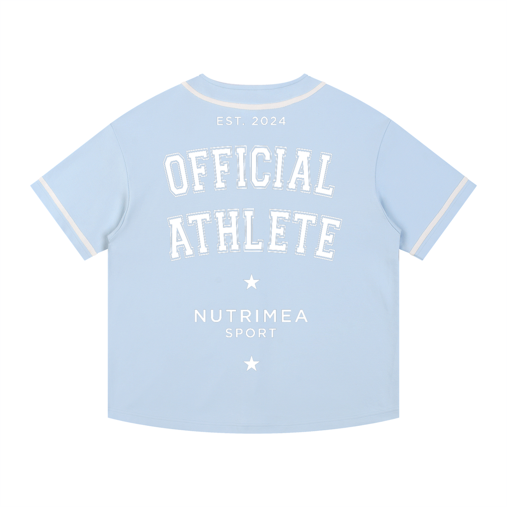 Maillot de Baseball NUTRIMEA x TYCE Bleu 3
