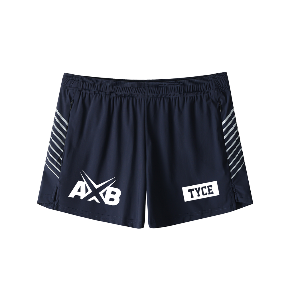 Short AxB CrossFit Navy - Performance Stripe