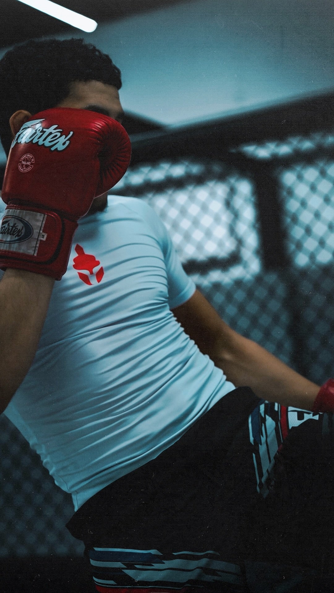 T-Shirt Skin Compression Blanc Homme — MMA / BJJ / CrossFit