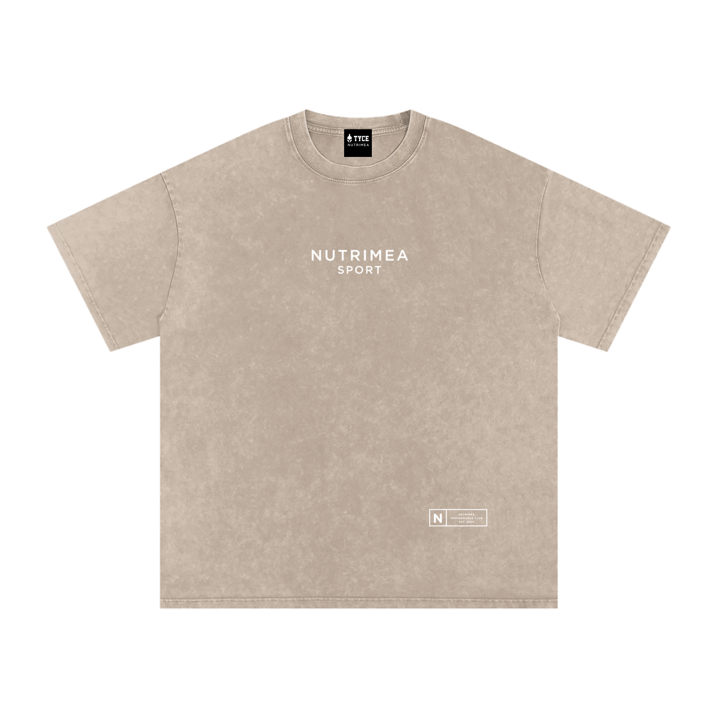 T-shirt washed NUTRIMEA Sport