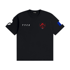T-shirt Formateur C4 TYCE — noir, vue de face