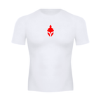 T-Shirt Skin Compression Blanc Homme — MMA / BJJ / CrossFit