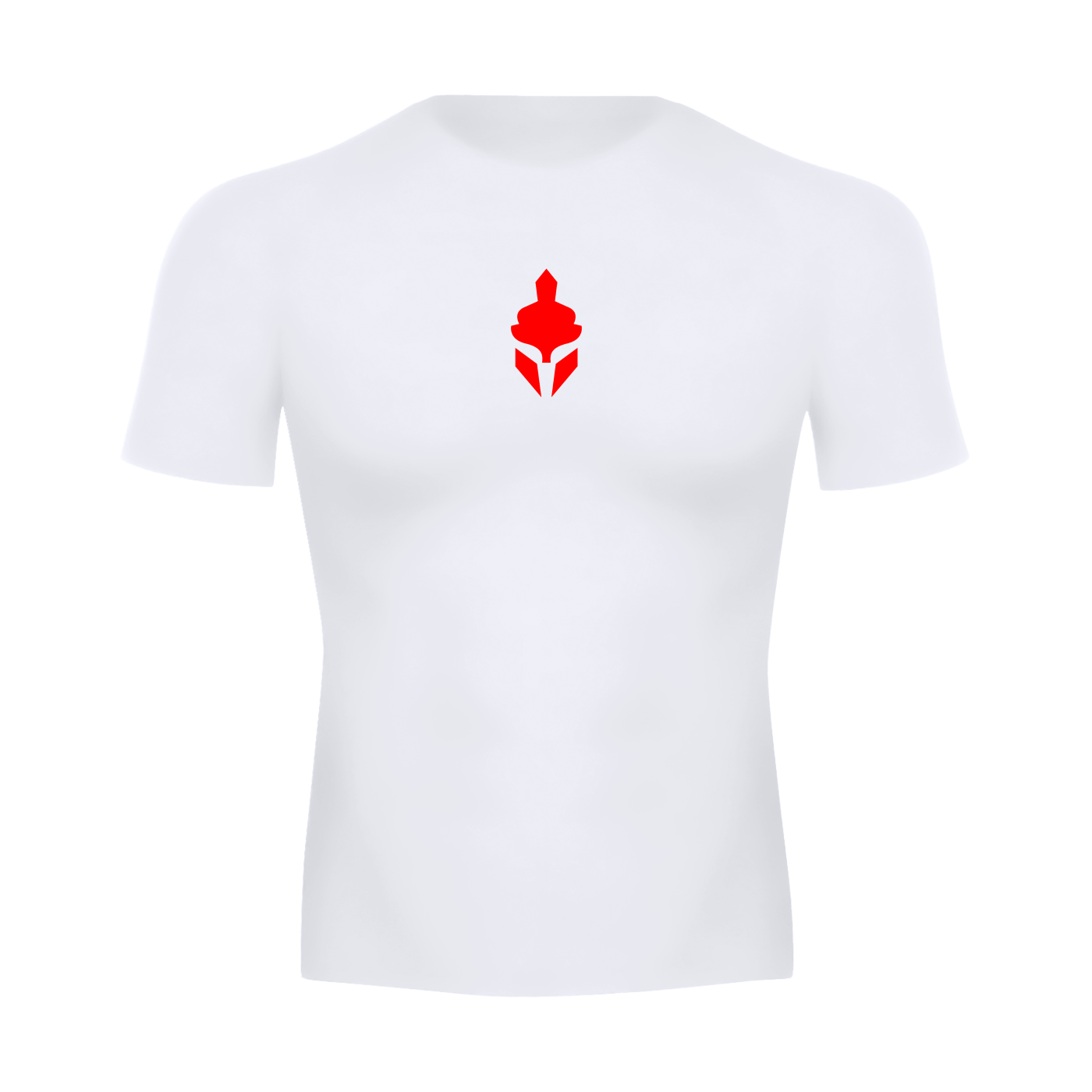 T-Shirt Skin Compression Blanc Homme — MMA / BJJ / CrossFit