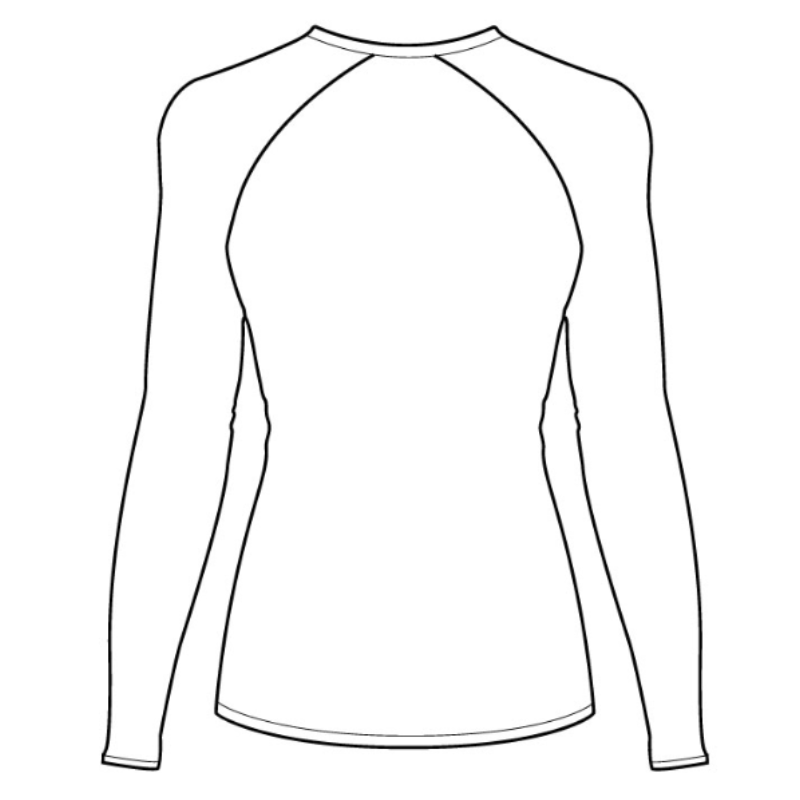 Rashguard Raglan Femme – DESIGN PAR TYCE