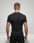 T-Shirt Skin Compression Noir Homme — MMA / BJJ / CrossFit