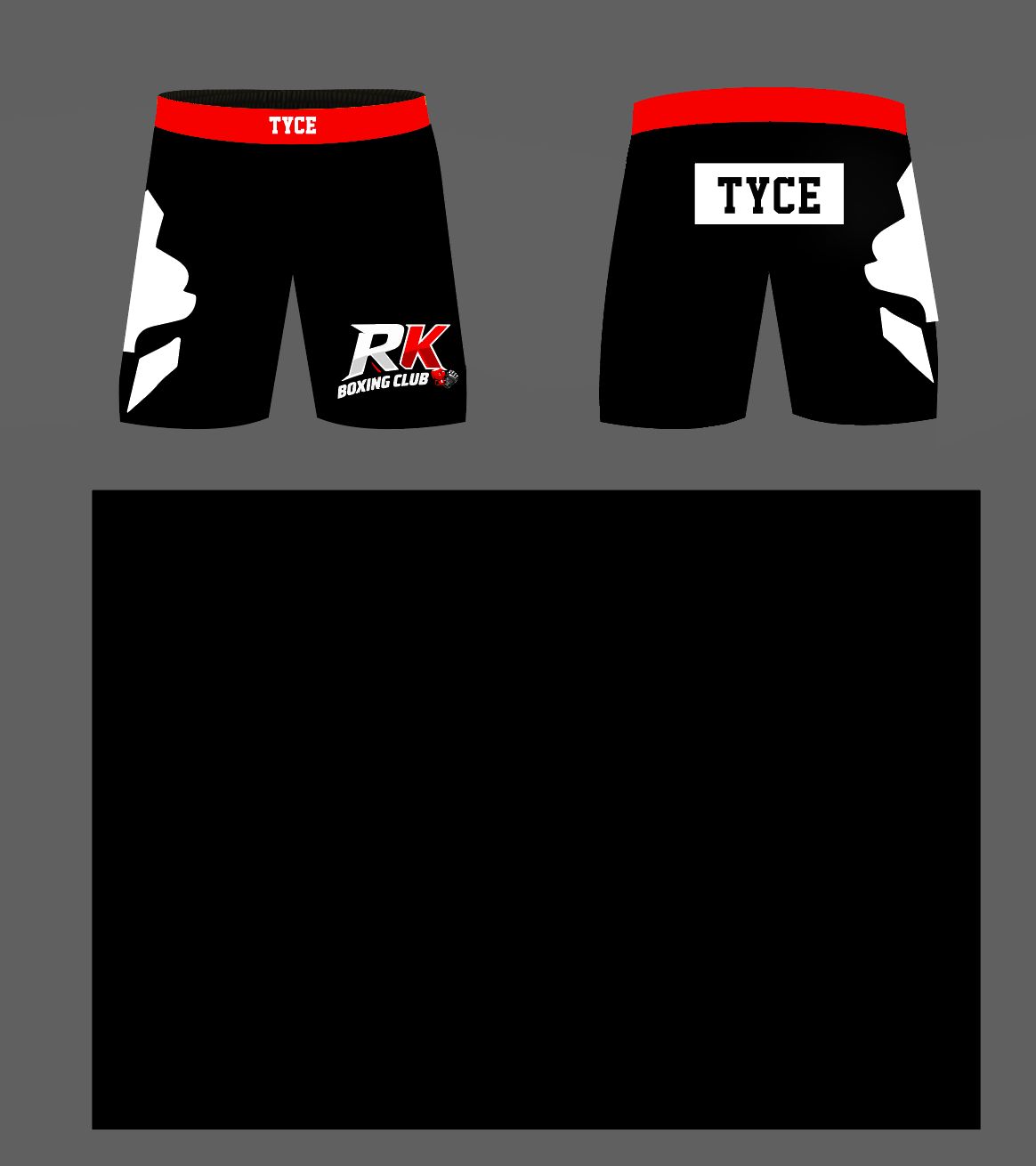 Short de Combat Lycra  TYCE x RK