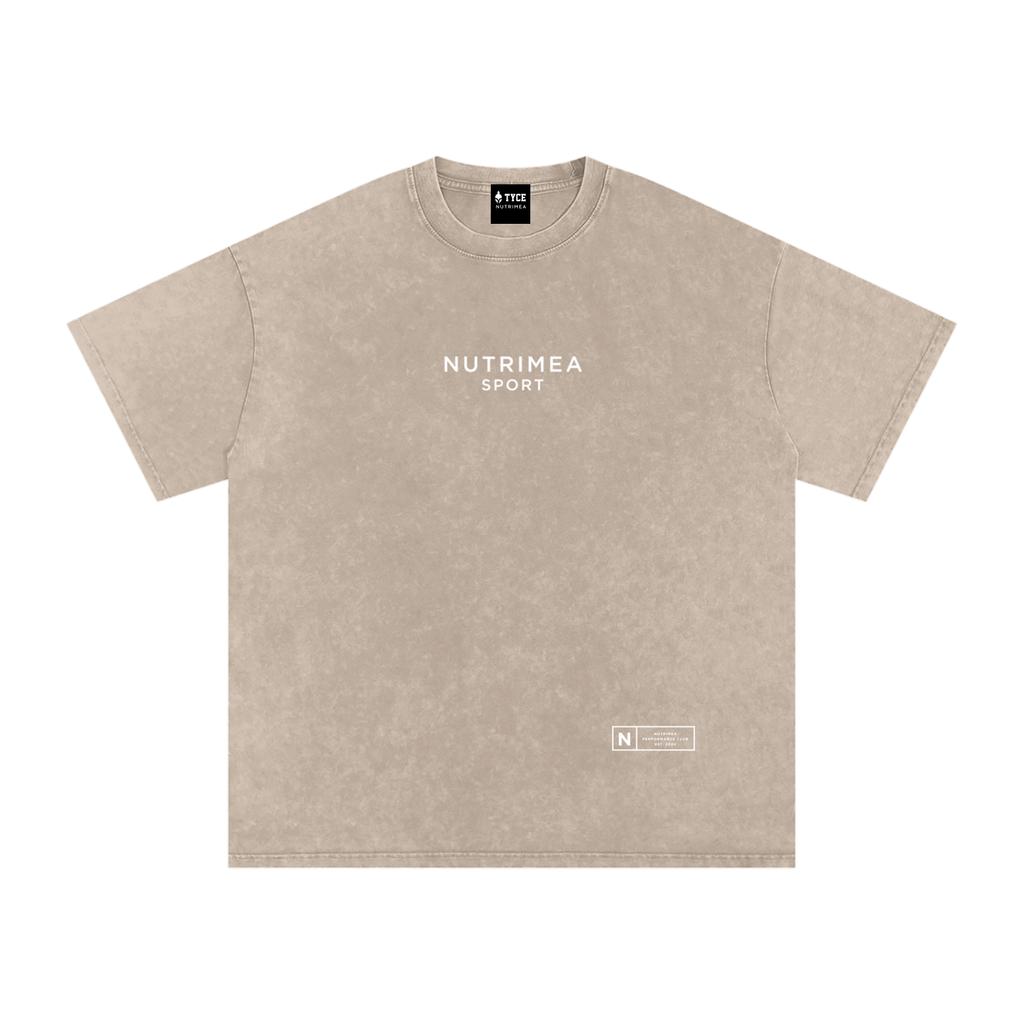 T-shirt washed NUTRIMEA Sport