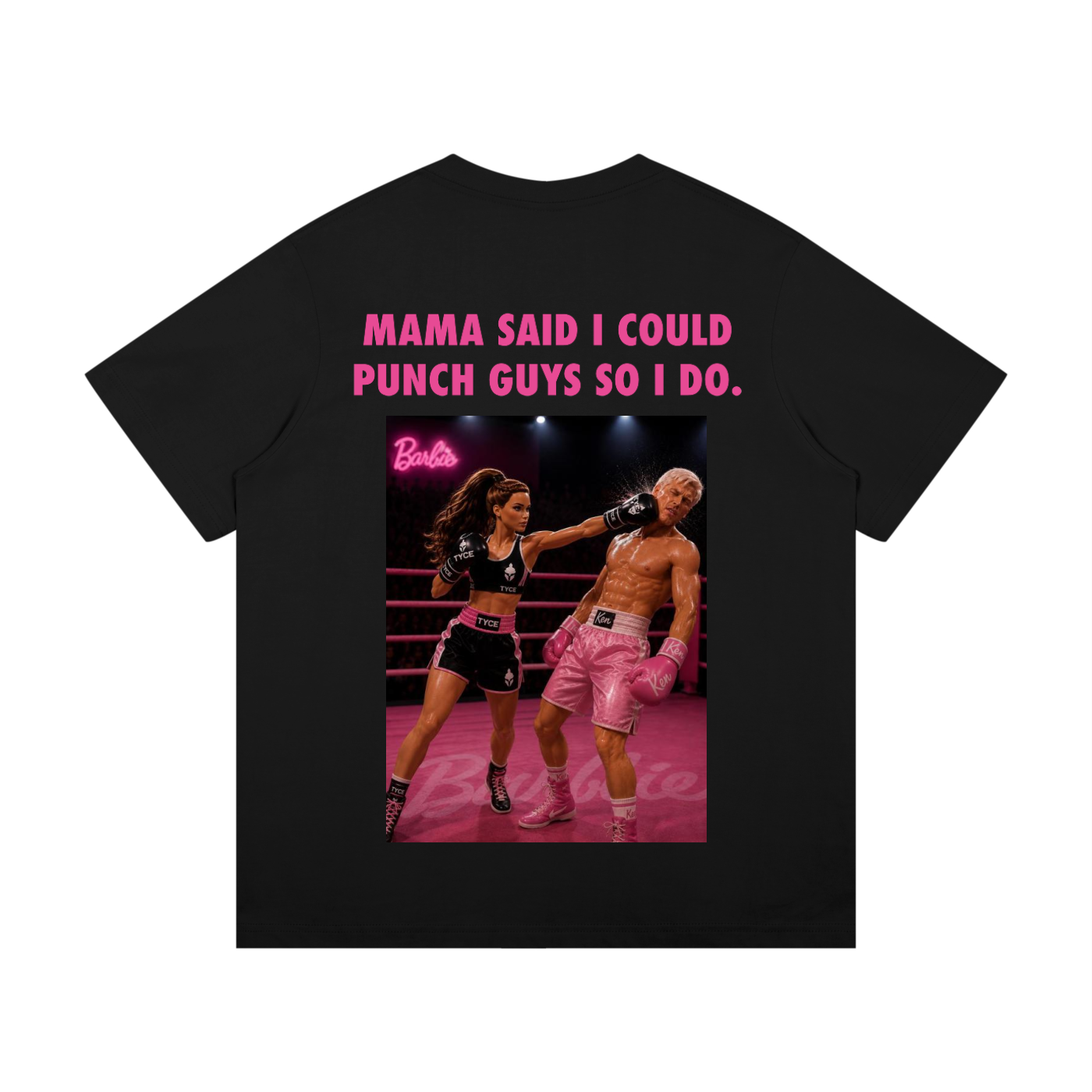 T-shirt oversize MAMA SAID