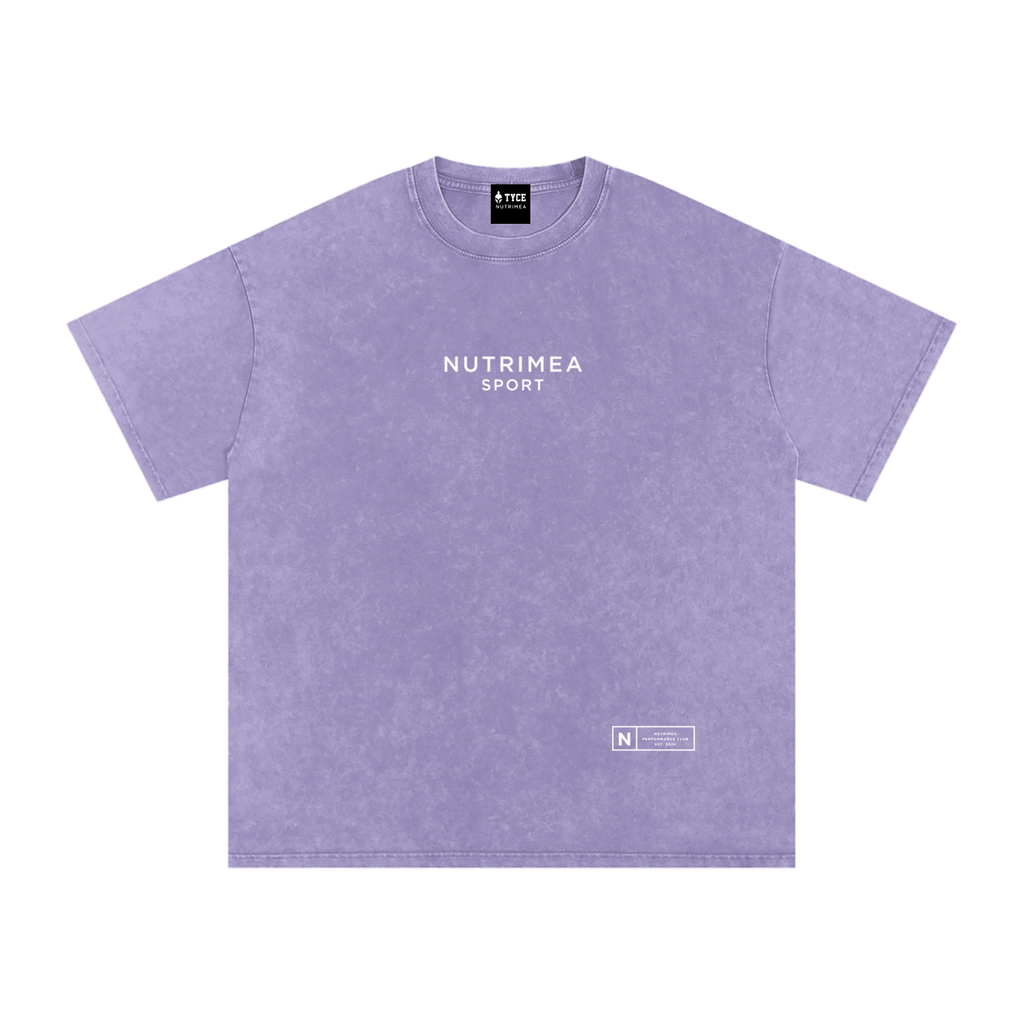 T-shirt washed NUTRIMEA Sport
