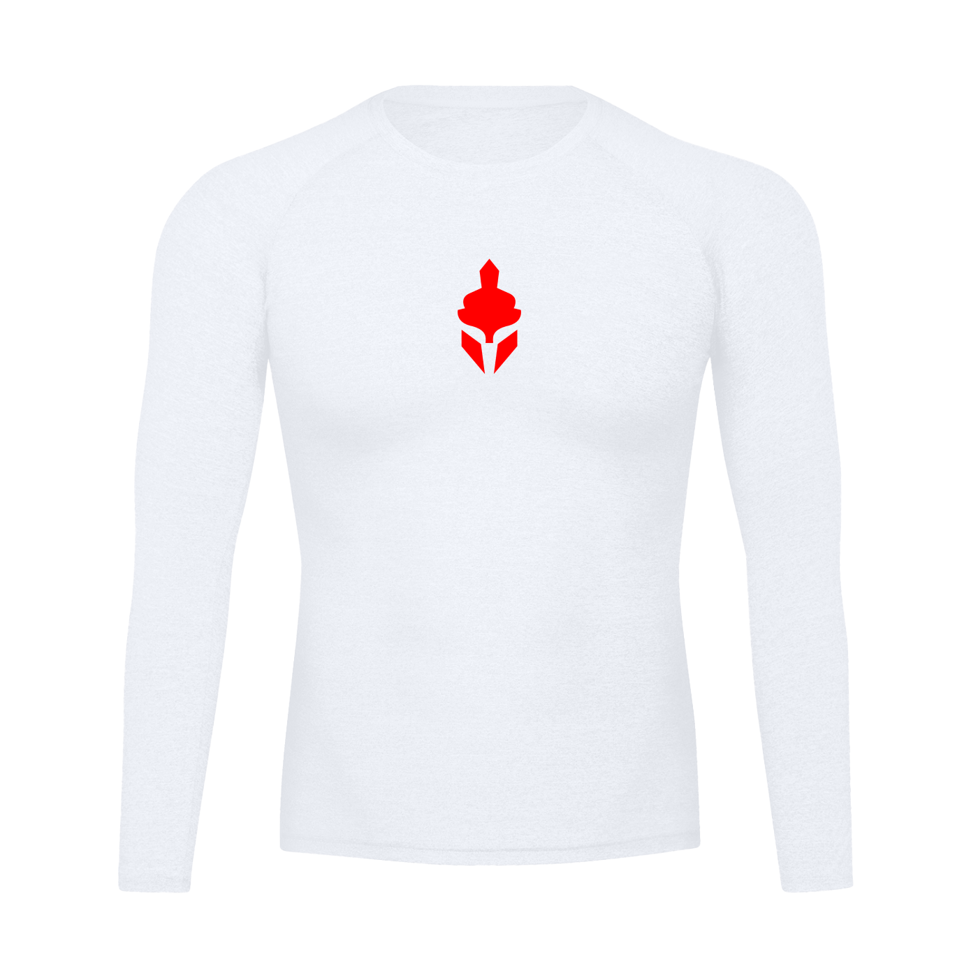 T-Shirt Skin Compression Manches Longues Blanc Homme — MMA / BJJ