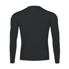 T-Shirt Skin Compression Manches Longues - Noir