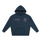 Hoodie Gendarmerie Jiu-Jitsu Brésilien TYCE — bleu marine, vue de face