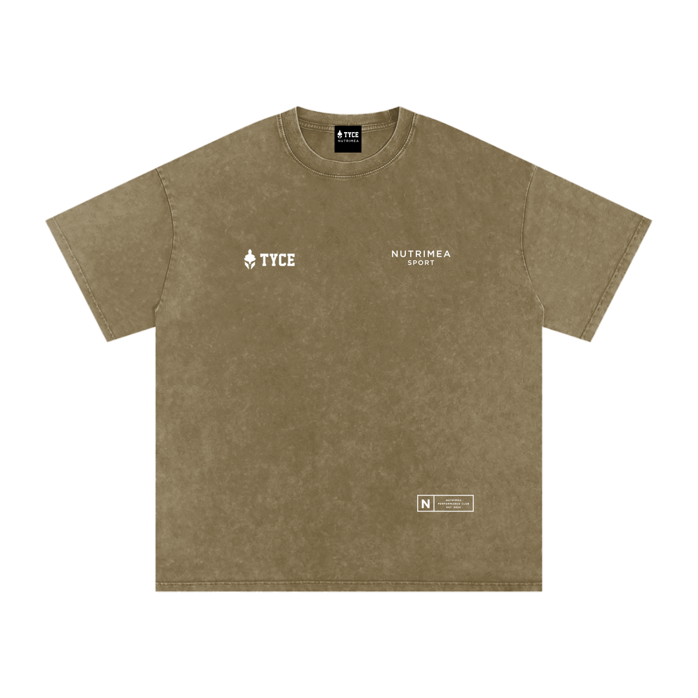 T-shirt washed NUTRIMEA Sport x TYCE
