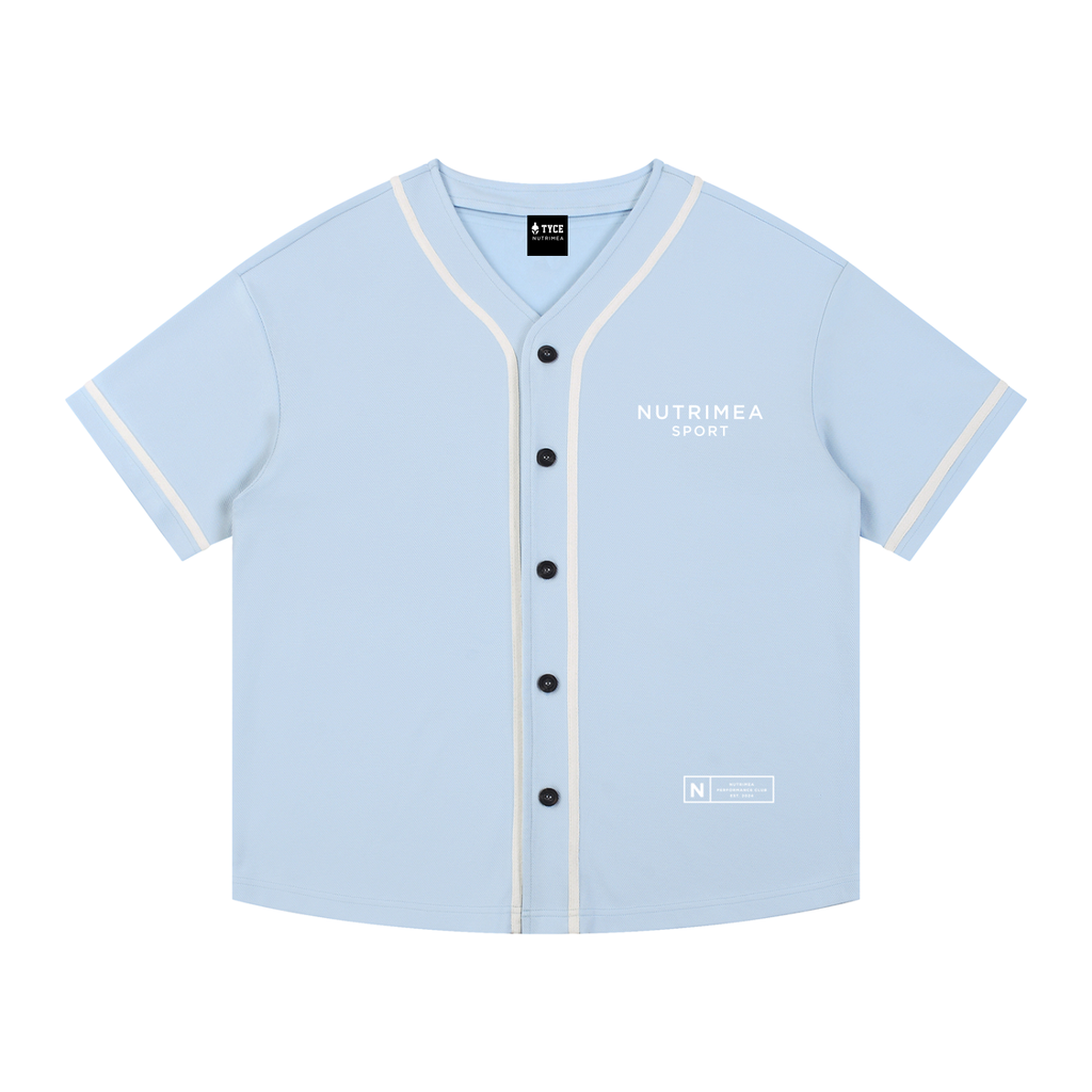 Maillot de Baseball NUTRIMEA x TYCE Bleu 4