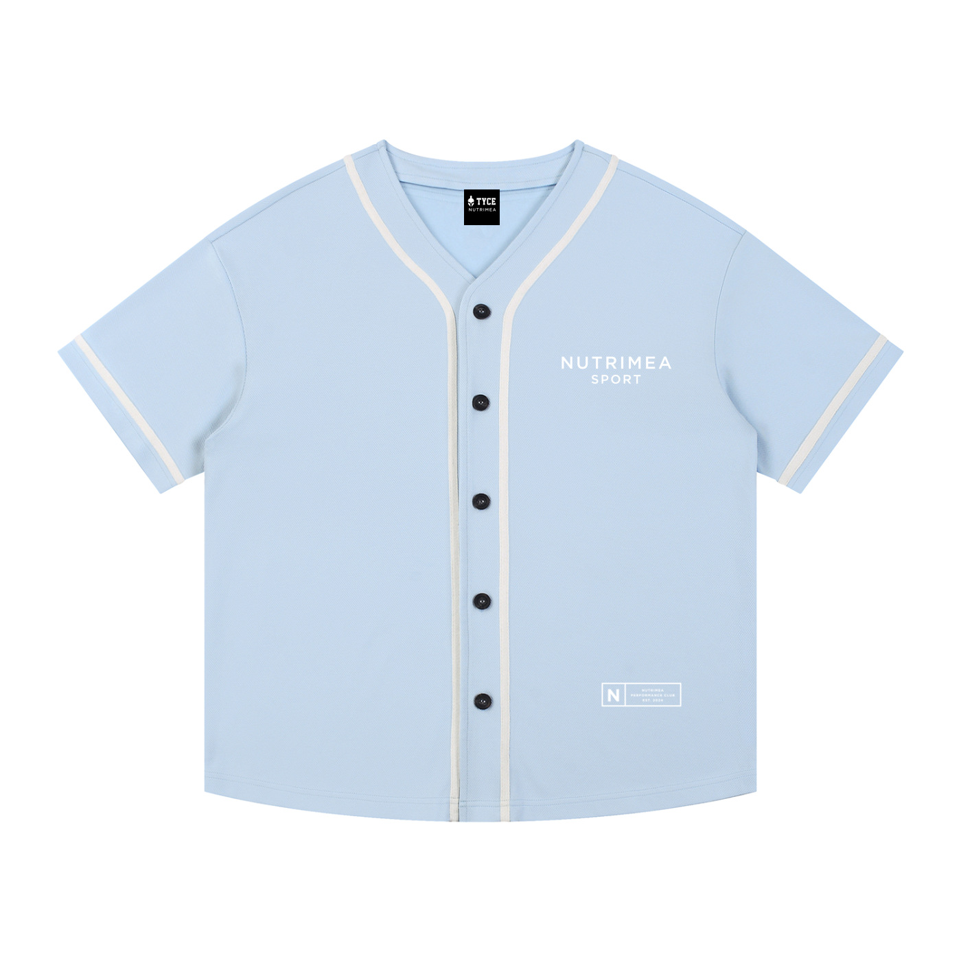 Maillot de Baseball NUTRIMEA x TYCE Bleu 4