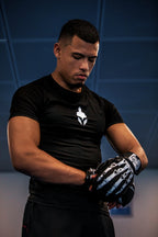 T-Shirt Skin Compression Noir Homme — MMA / BJJ / CrossFit