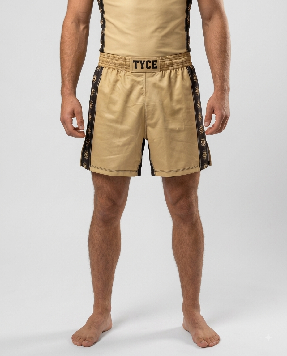 Short de combat TYCE 7 Guerriers Alexandre le Grand - detail jambes