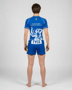 Ensemble Jeanne d'Arc CULTURE OF WAR — rashguard et short de combat TYCE