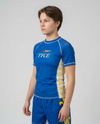 Rashguard femme TYCE 7 Guerriers Jeanne d Arc - vue trois quarts