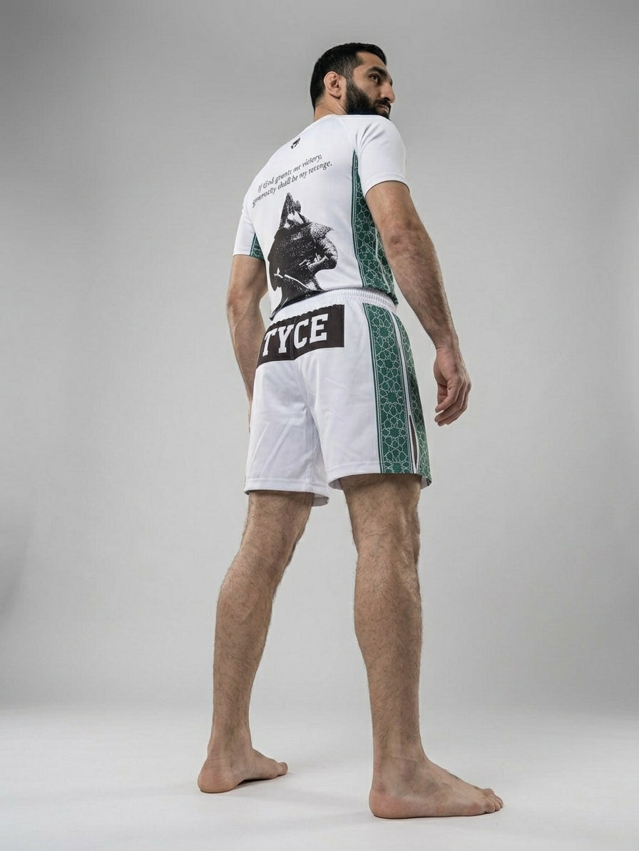 Ensemble Salah ad-Dîn CULTURE OF WAR — rashguard et short de combat TYCE