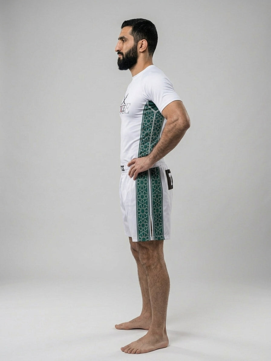 Ensemble Salah ad-Dîn CULTURE OF WAR — rashguard et short de combat TYCE