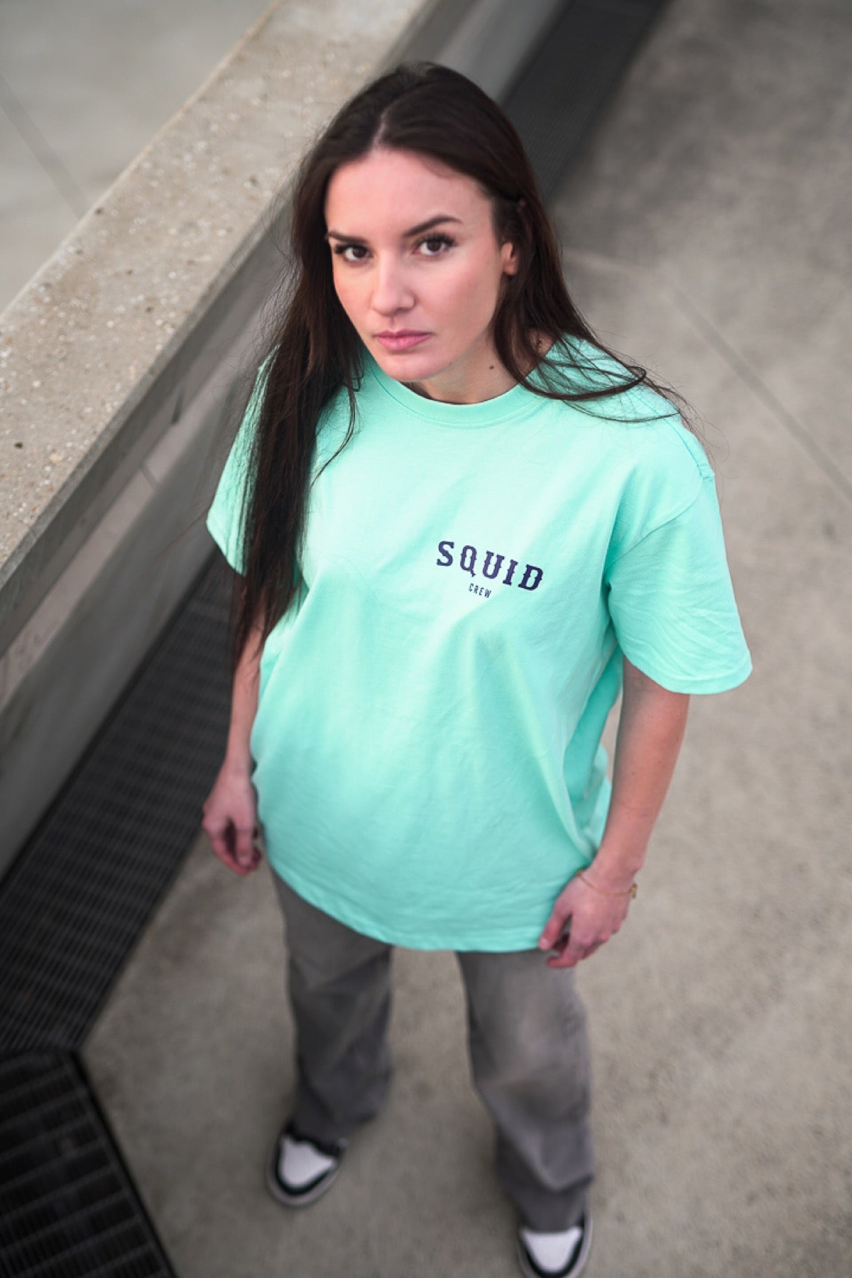 Porté — T-shirt oversize Poseidon