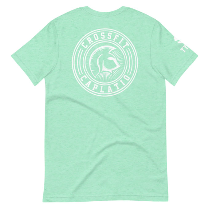 T-shirt Mint Unisexe CrossFit® Caplatio Blanc – Image 2
