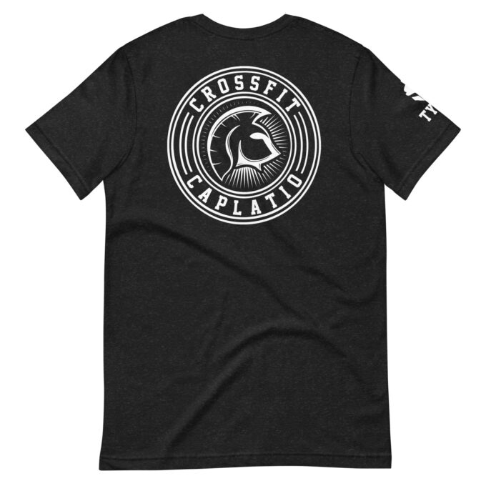 T-shirt Noir Unisexe CrossFit® Caplatio – Image 2