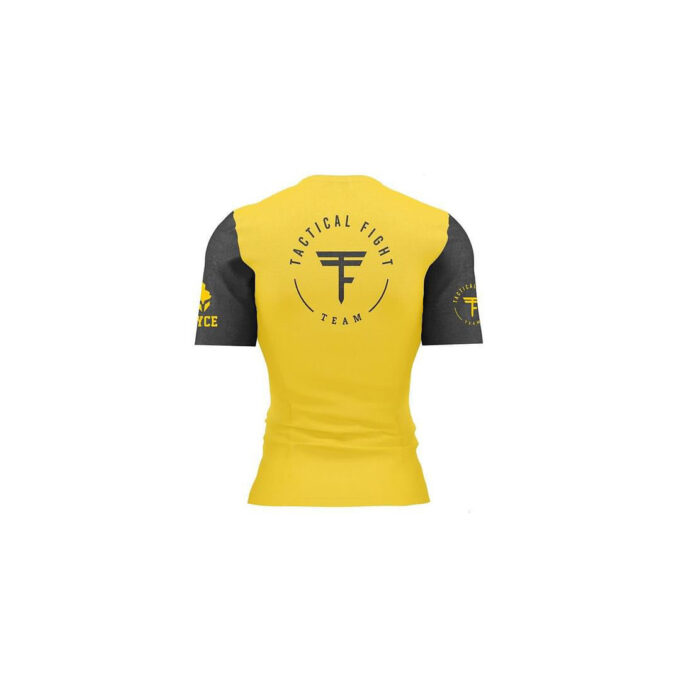 Rashguard Iconic Jaune / Noir TFT x TYCE