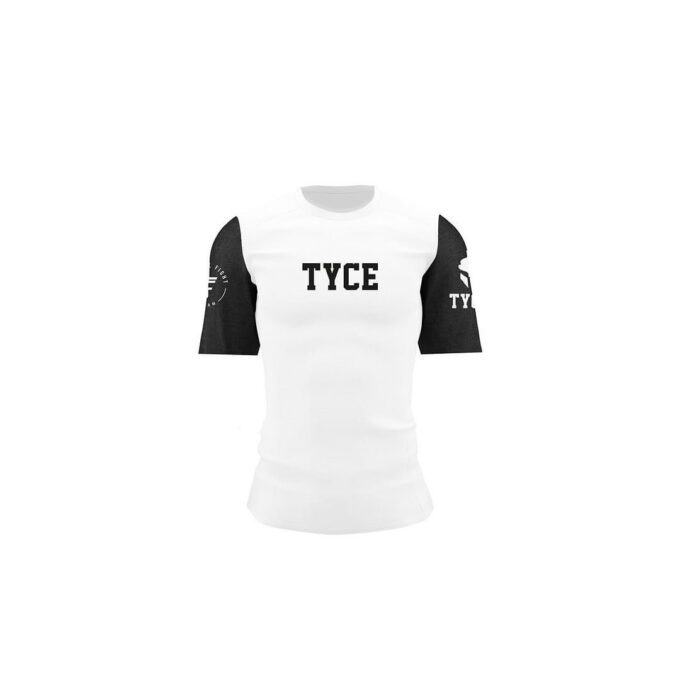 Rashguard Iconic Blanc / Noir TFT x TYCE – Image 2